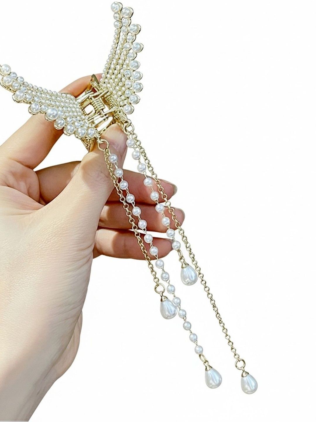 MADHAVWATCH Girls Embellished Claw Clip