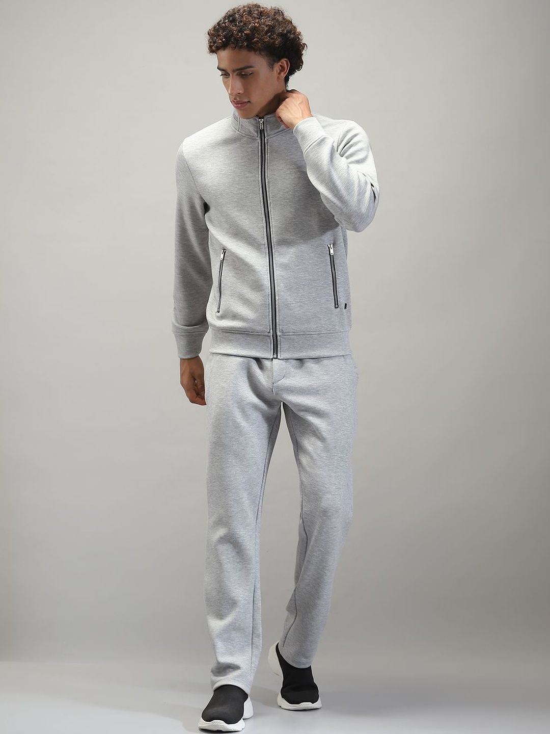 Monte Carlo Men Mock Collar Tracksuits-picture-10