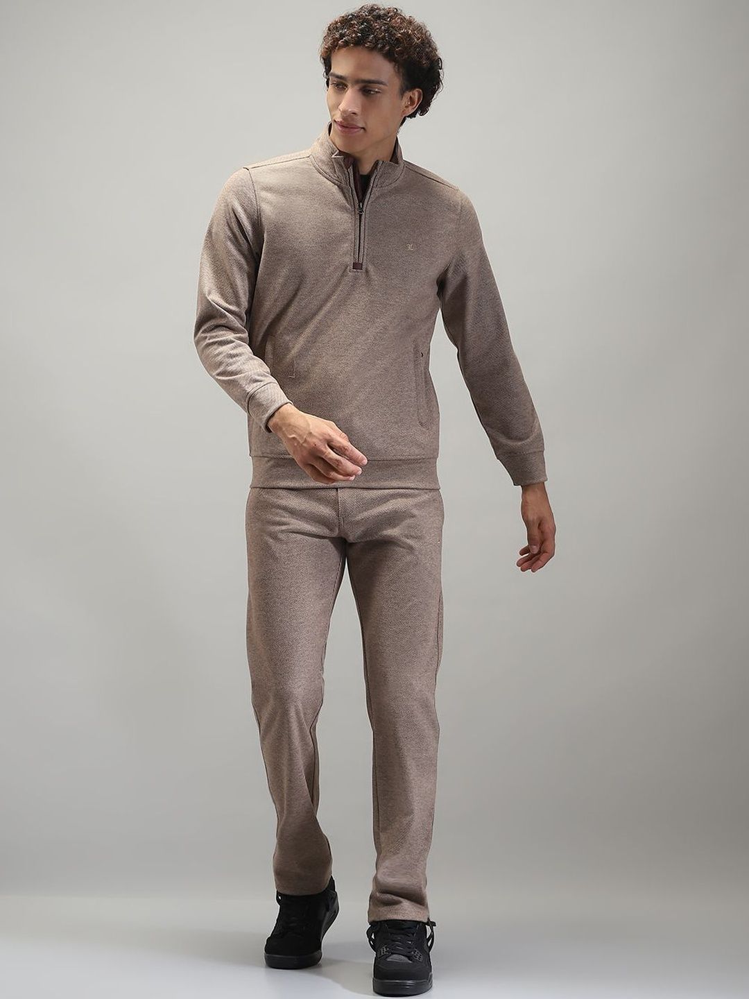 Monte Carlo Men Mock Collar Tracksuits-picture-46