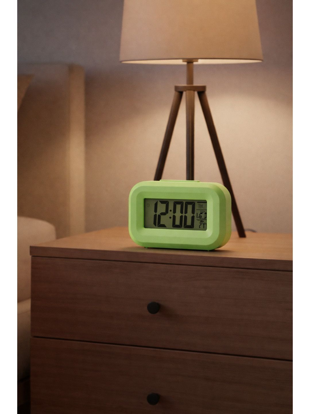 DeoDap Green Table Clock-picture-24