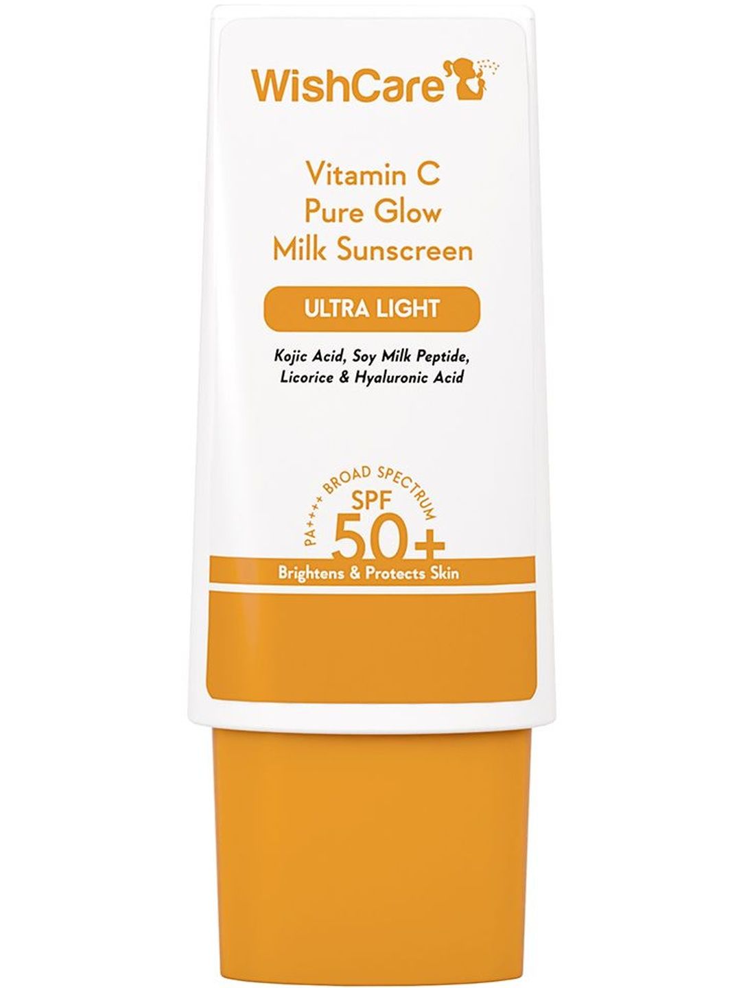 WishCare Vitamin C Pure Glow Milk Sunscreen SPF 50 PA++++ - 30 g-image-19