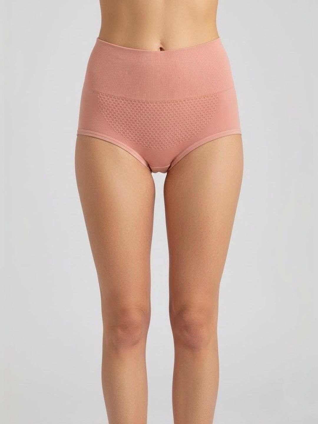 JETVELI Women Pack of 2 Self Design Seamless Assorted Basic Briefs-picture-15