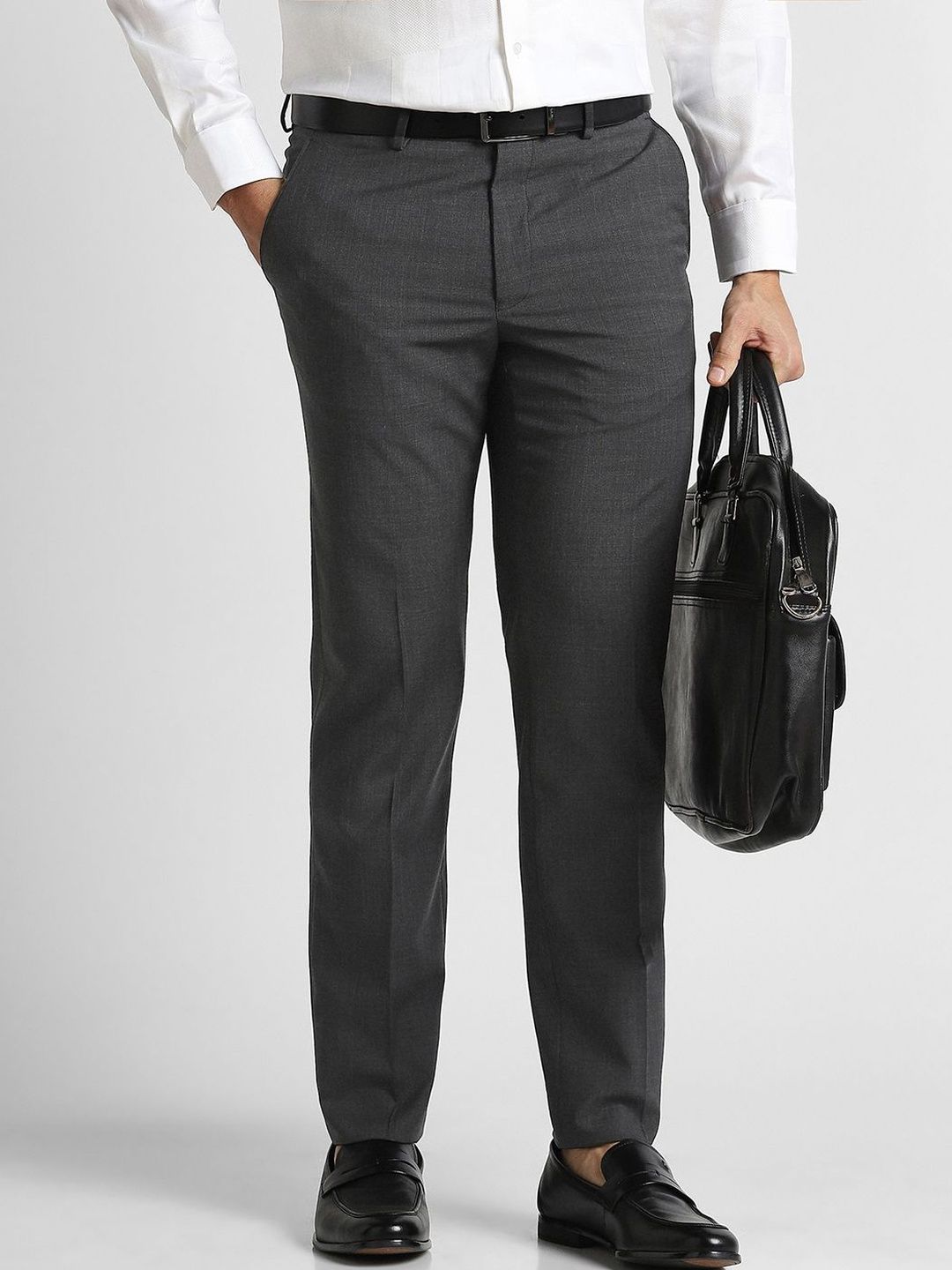 Van Heusen Men Slim Fit Trousers-picture-11