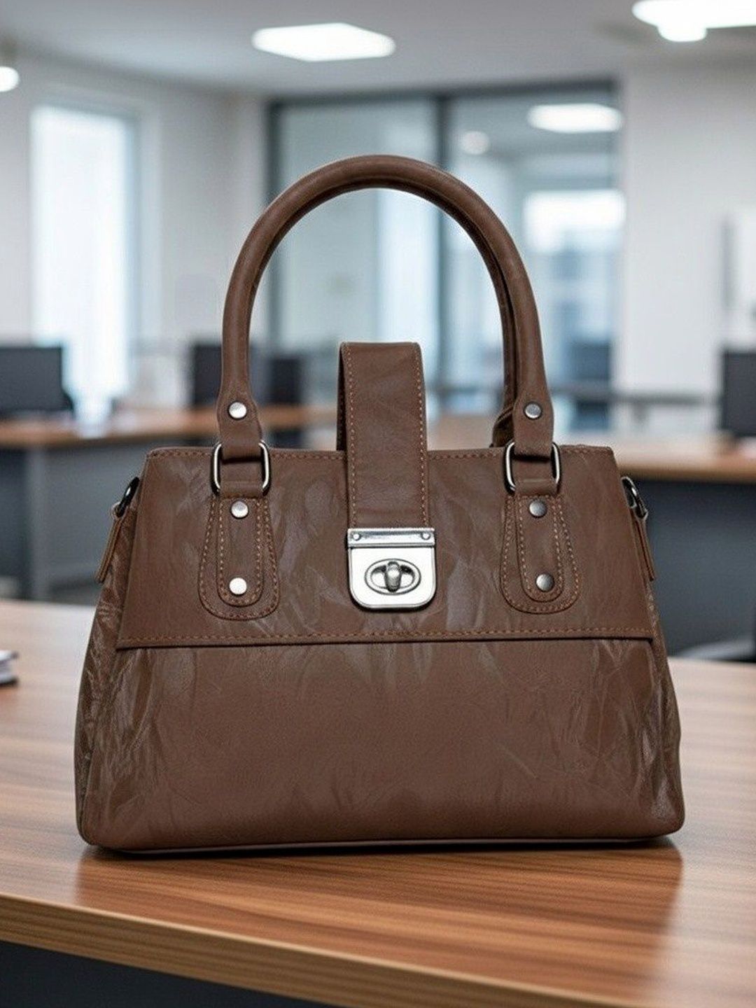 Elecsera Textured Structured Handheld Bag-picture-30
