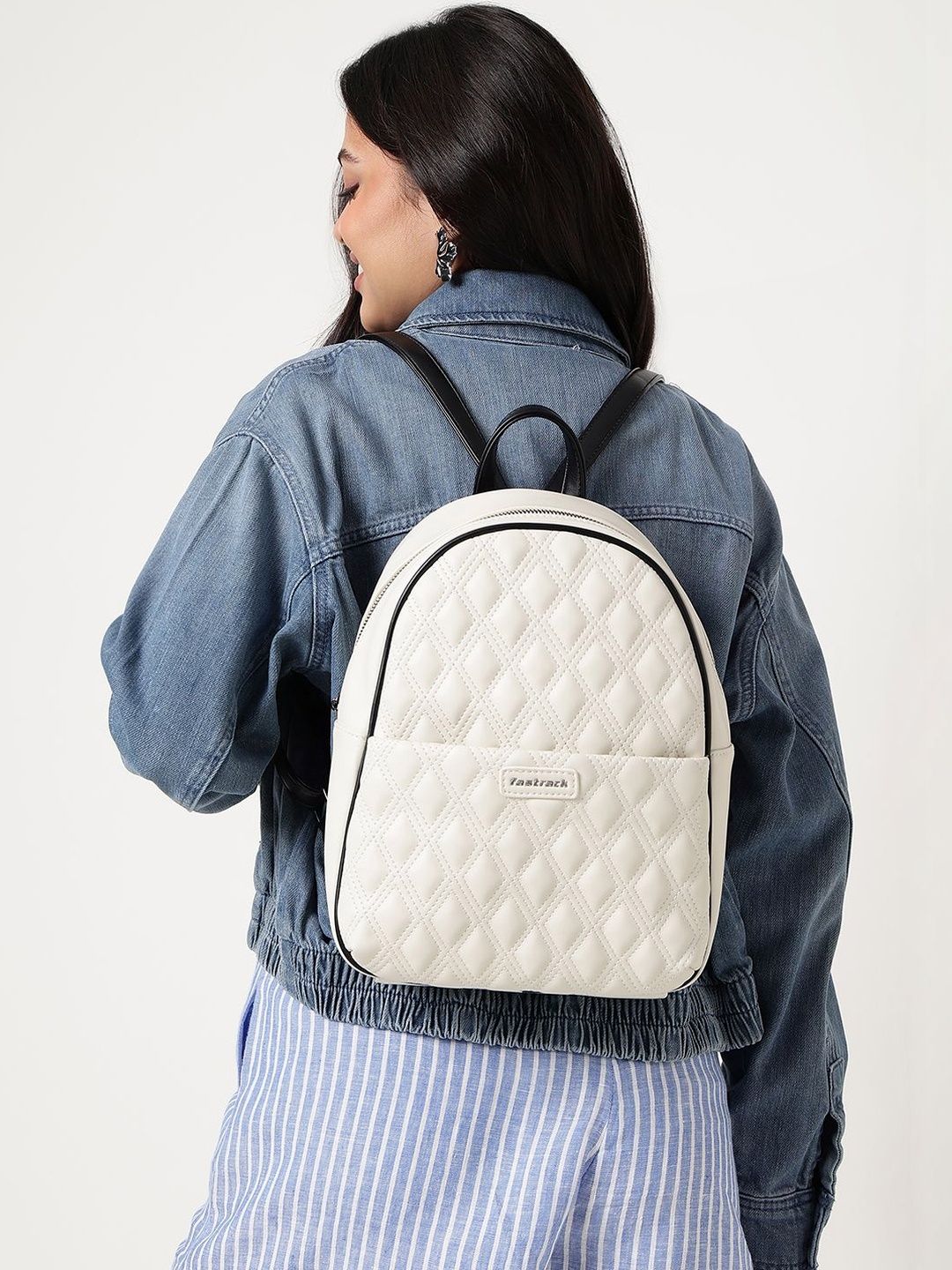 Fastrack Women Quiltpop Backpack-image-40