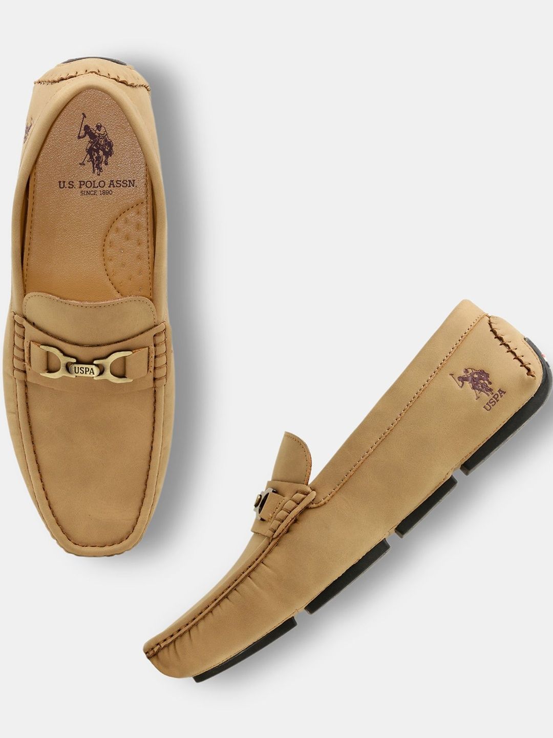 U.S. Polo Assn. Men Nubuck Driving Shoes-picture-39