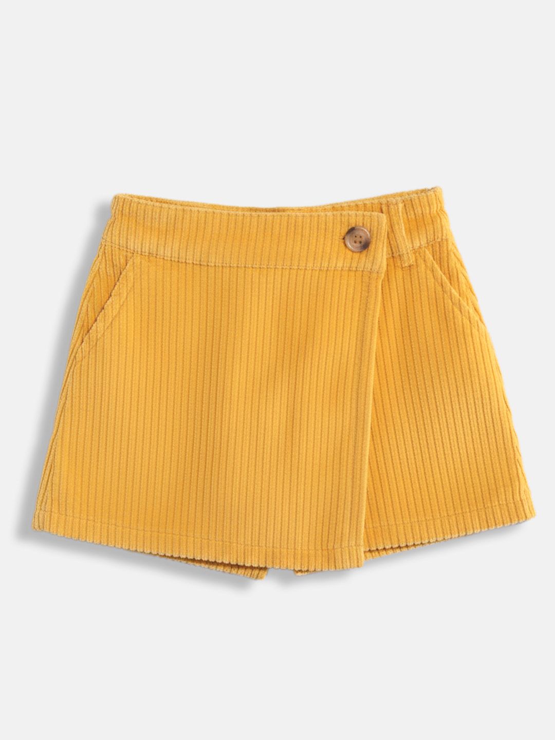 Allen Solly Junior Girls Cotton Above Knee Skorts Skirt