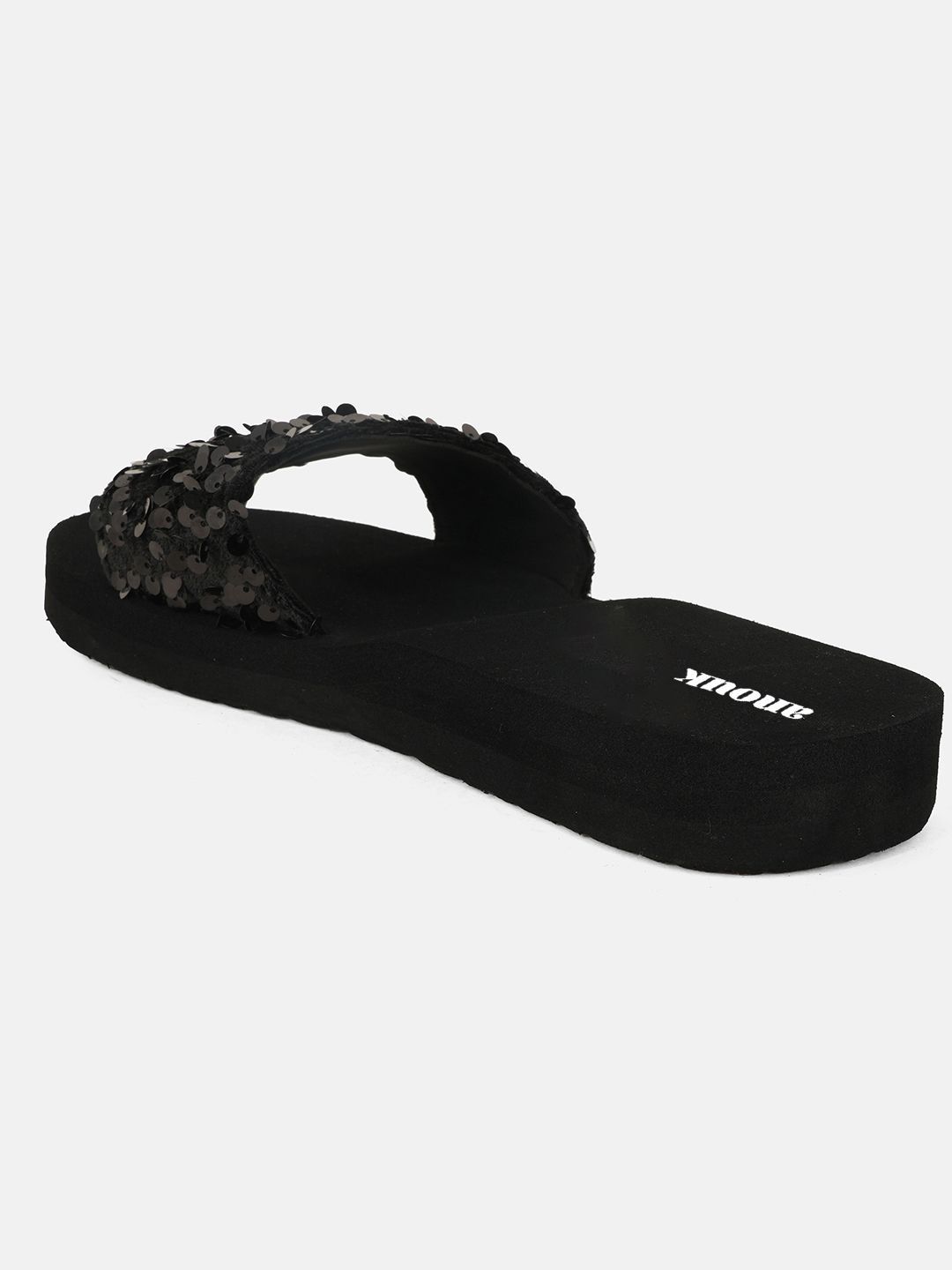 Anouk Women Textured Party Open Toe Flats-picture-34