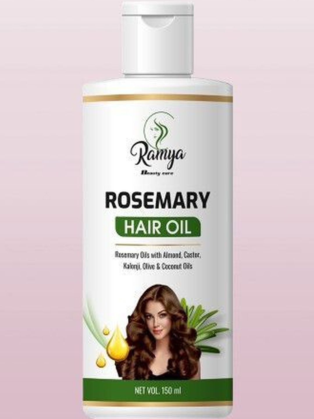 Ramya Beauty care Rosemary Hair Oil With Almon Oil For Hairfall Control - 150 ml-image-46