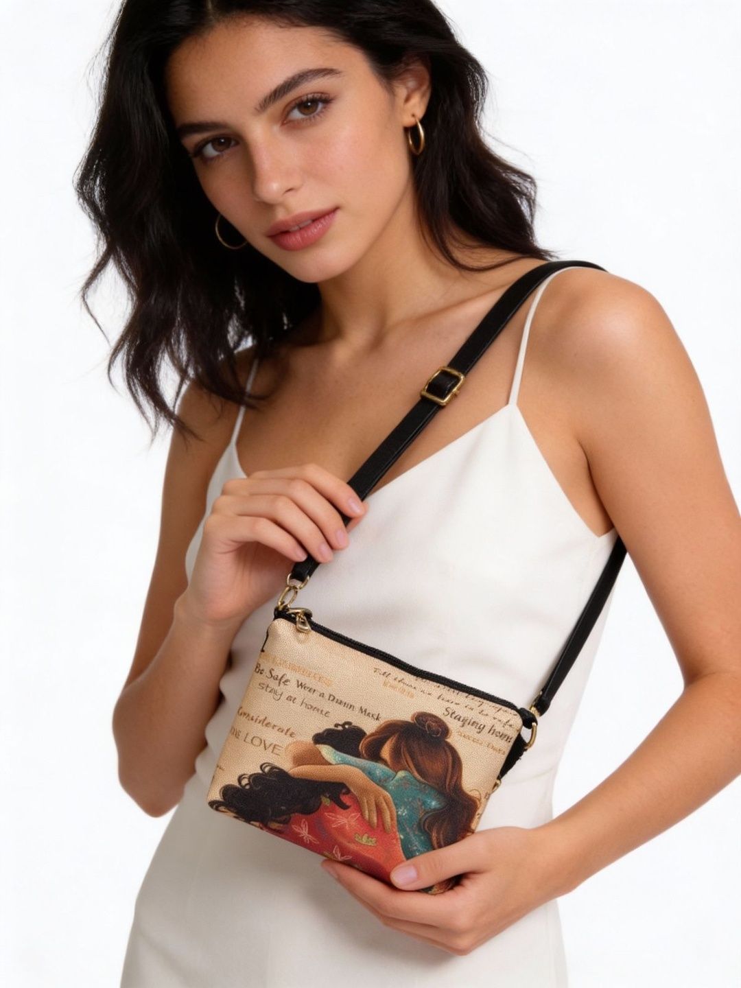 BANDICOOT Printed PU Sling Bag-picture-37