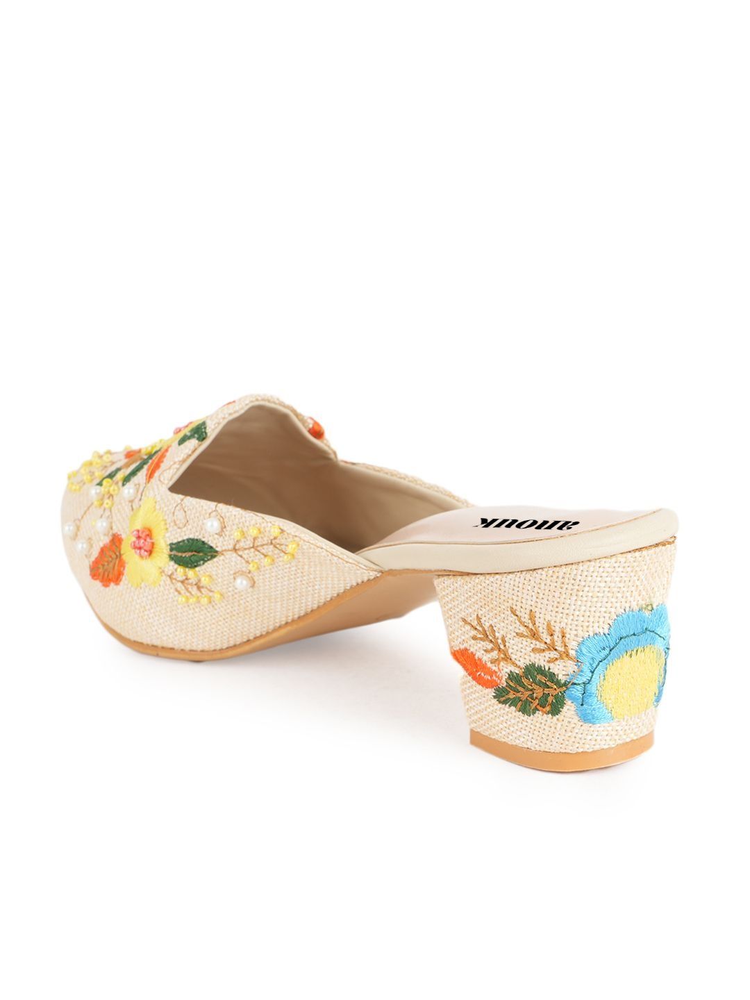 Anouk Embellished Block Mules-image-43