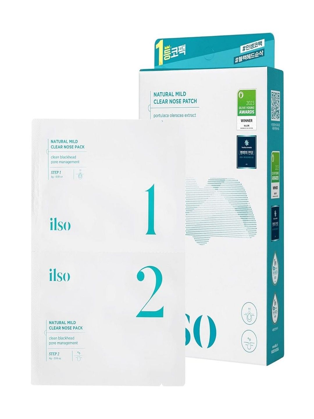 ilso Natural Mild Clear Nose Patch- 5 Pcs-image-3