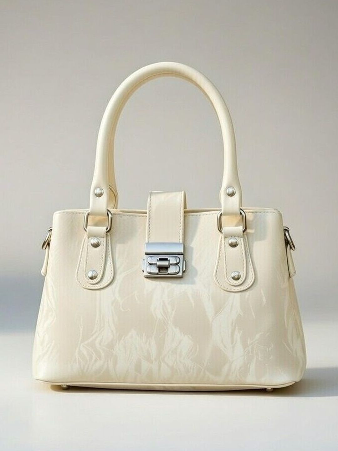 Elecsera Textured Structured Handheld Bag with Quilted-picture-25