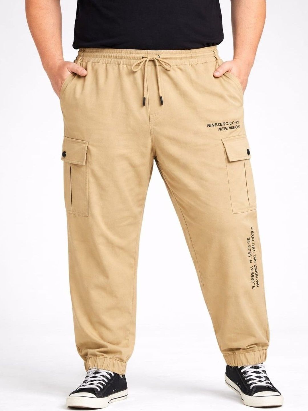 AUSTIVO Men Printed Cargos Trousers-picture-12