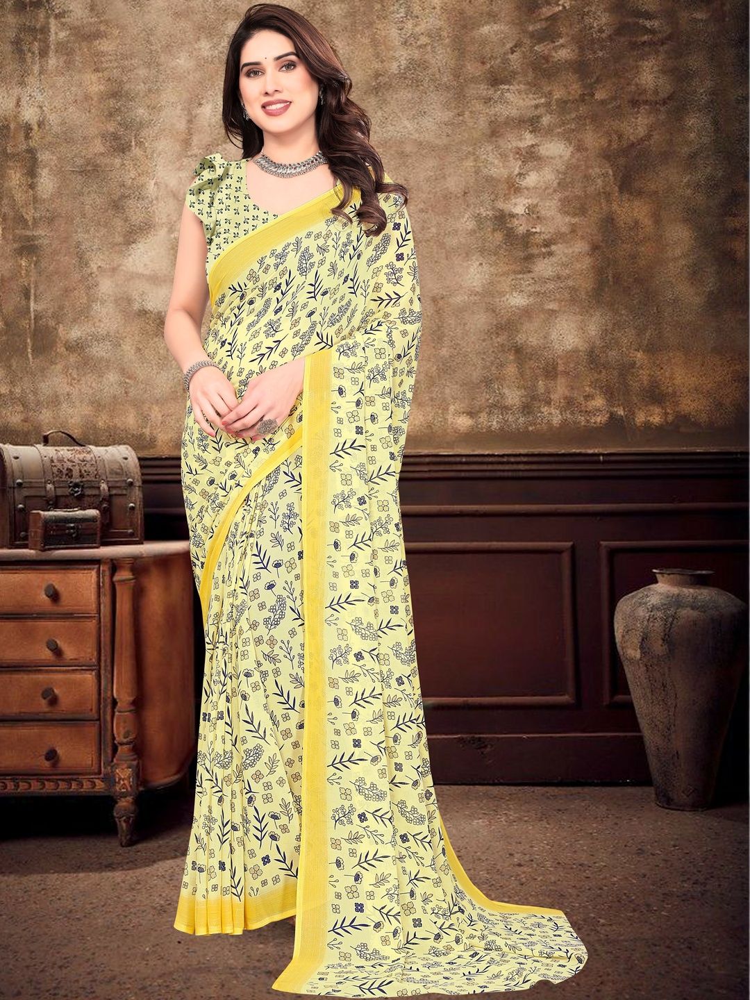 SHUBHSWAR Pure Georgette Fashion Saree-picture-52