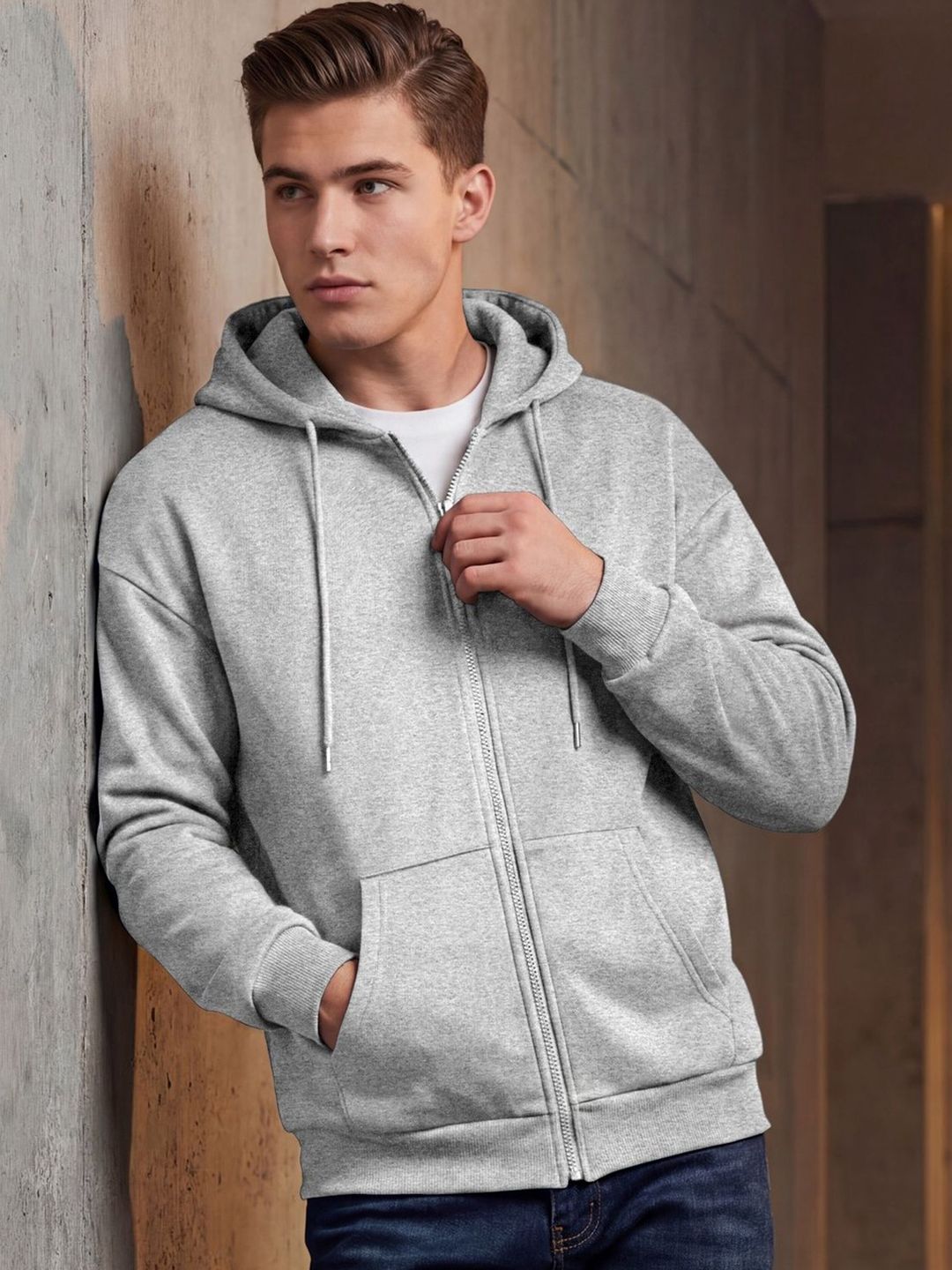 BEING WANTED Men Hooded Sweatshirt-picture-31