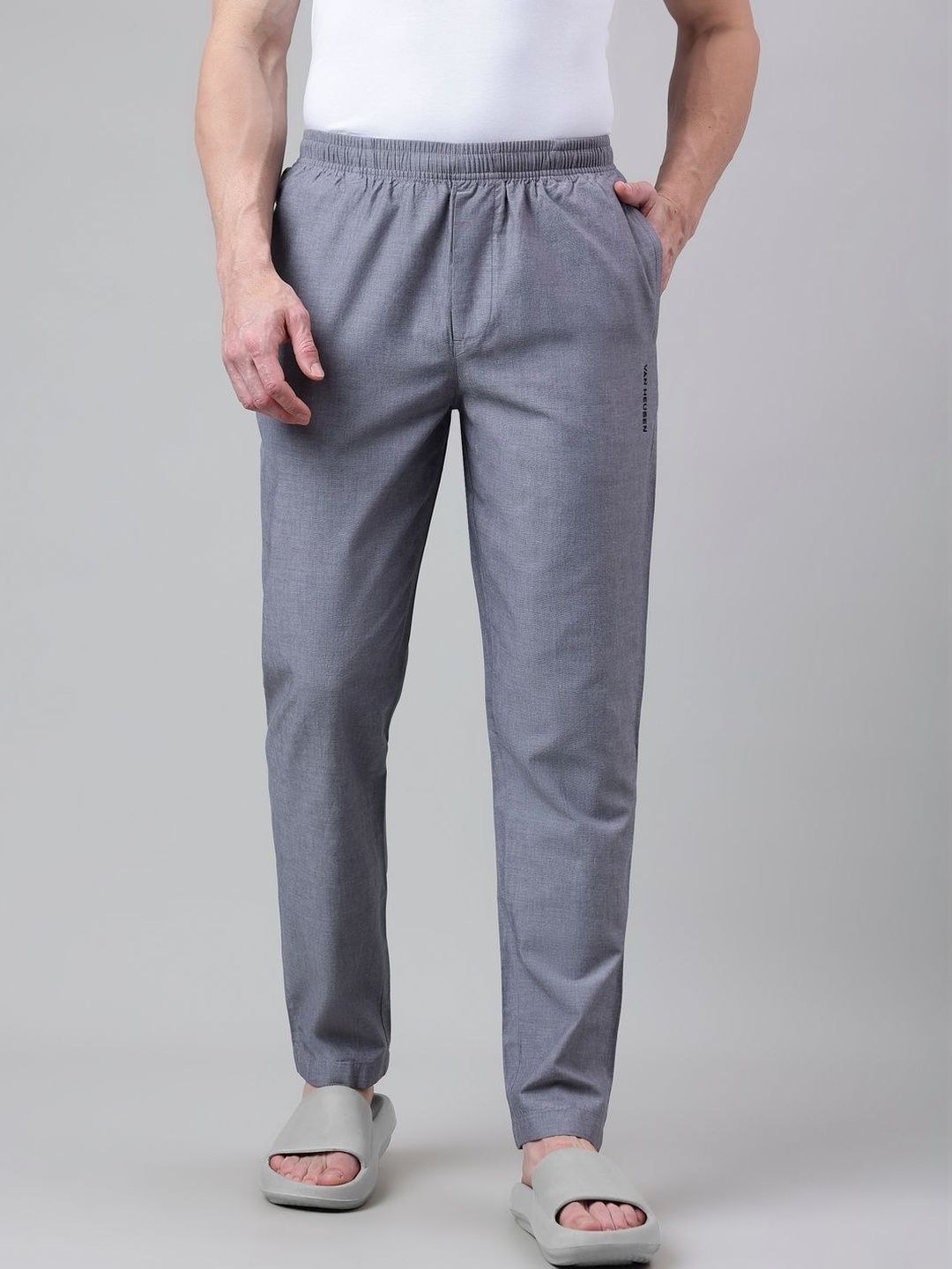 Van Heusen Innerwear Cotton Straight-Leg Lounge Pant-picture-37