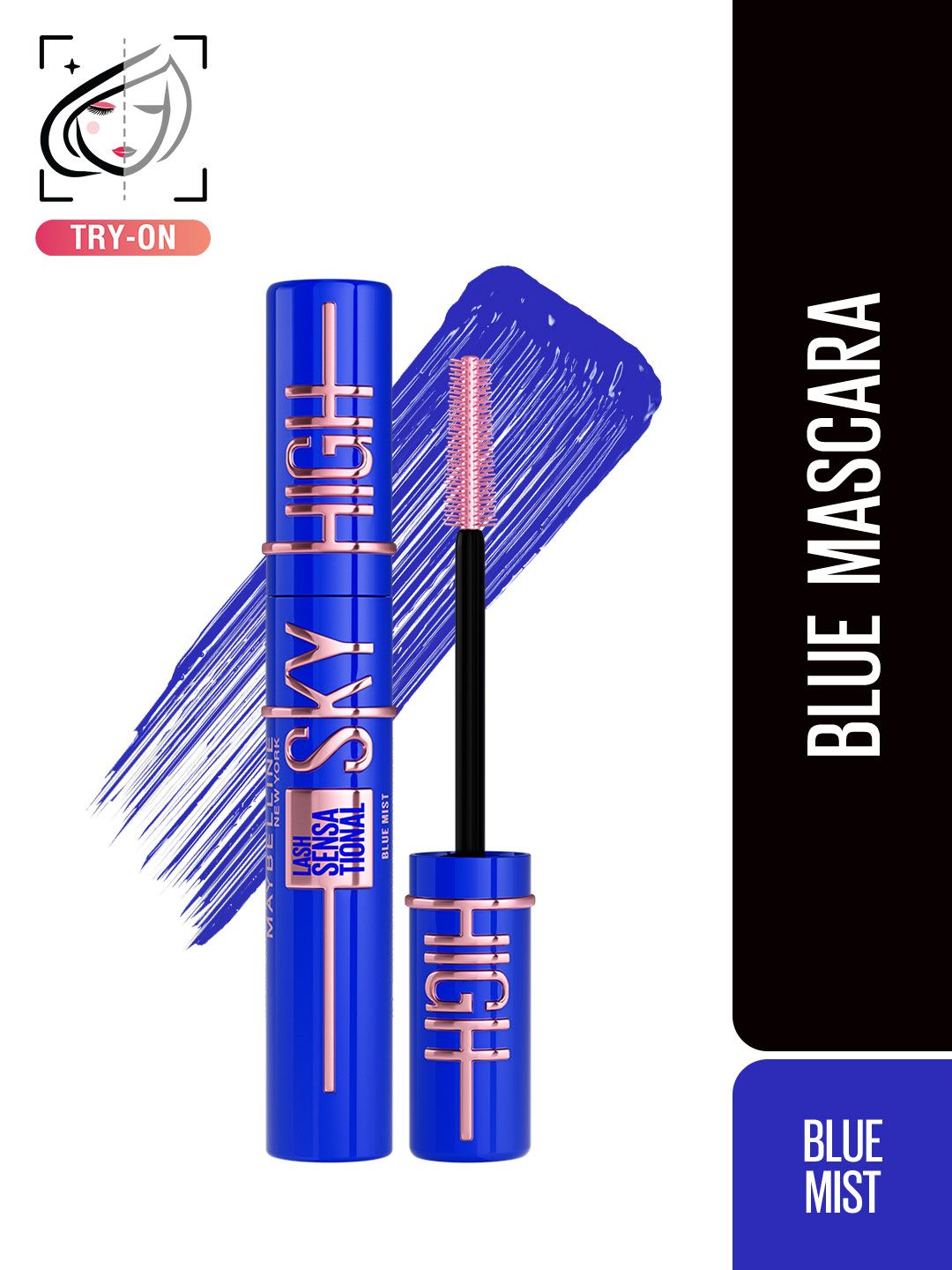 Maybelline New York Lash Sensational Sky High Easy Wash Mascara 7.2ml - Blue Mist-image-24
