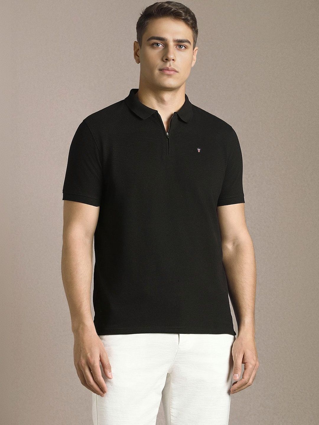 Louis Philippe Sport Men Polo Collar Slim Fit T-shirt-picture-12