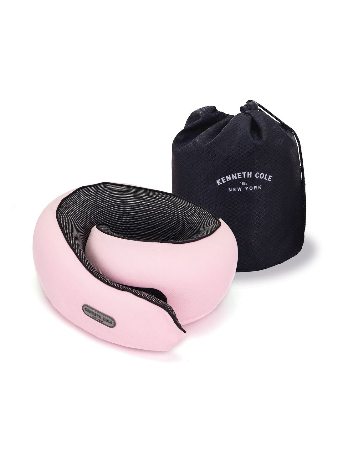Kenneth Cole Pink Memory Foam Filled Cotton Travel Pillow-picture-29