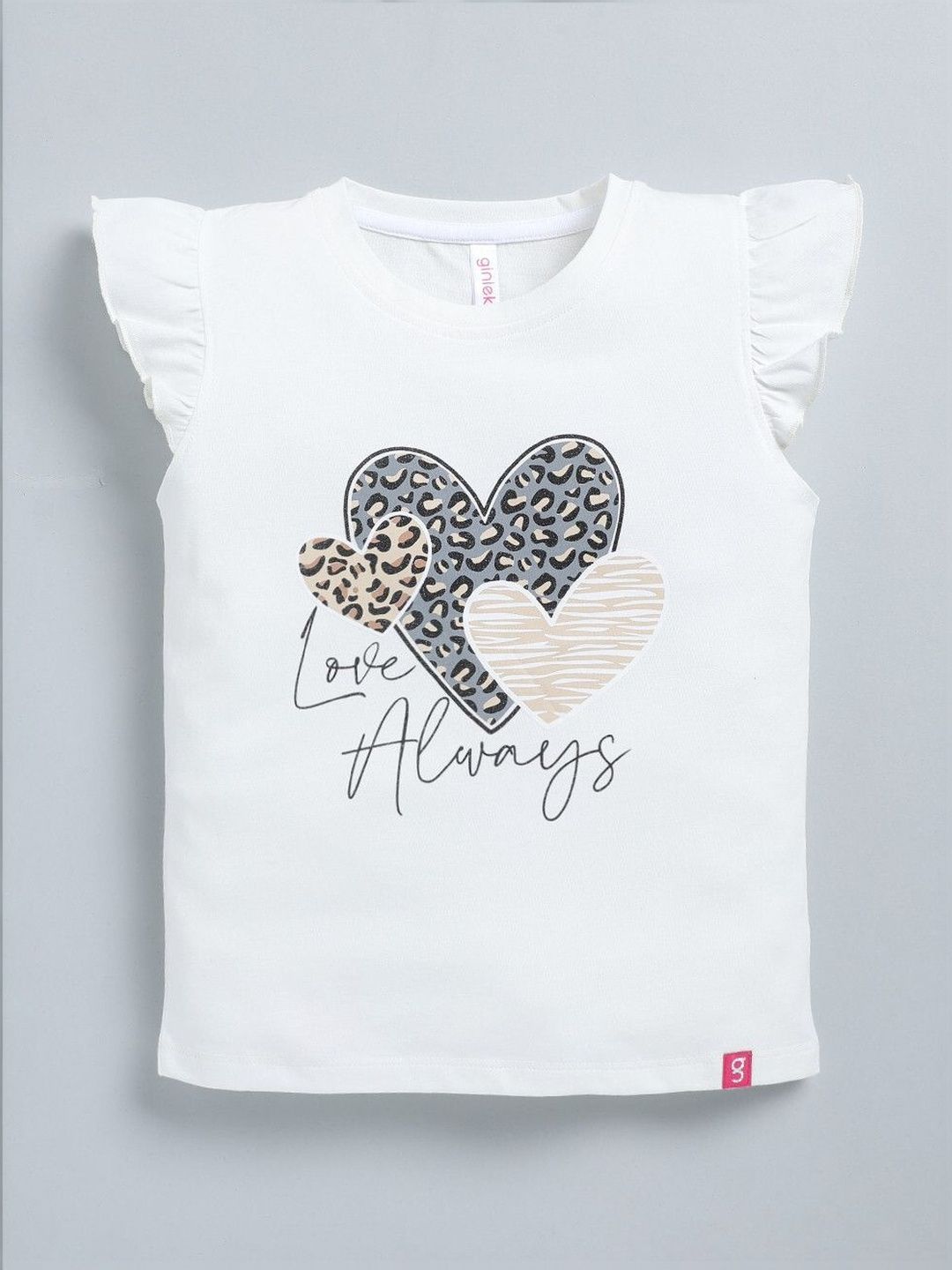 Ginie Girls Pure Cotton Tops-picture-1