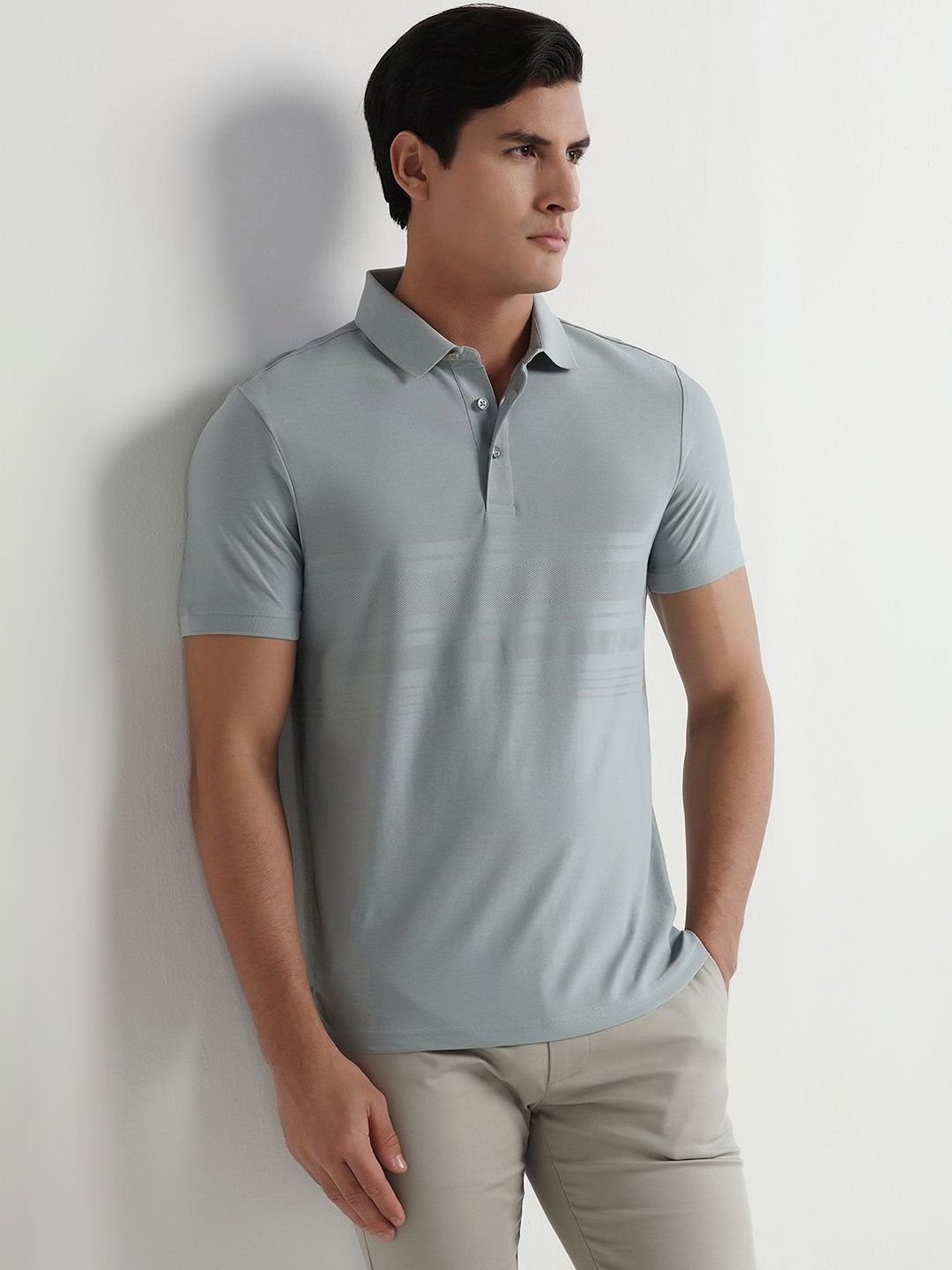 Blackberrys Men Polo Collar Slim Fit T-shirt-picture-11