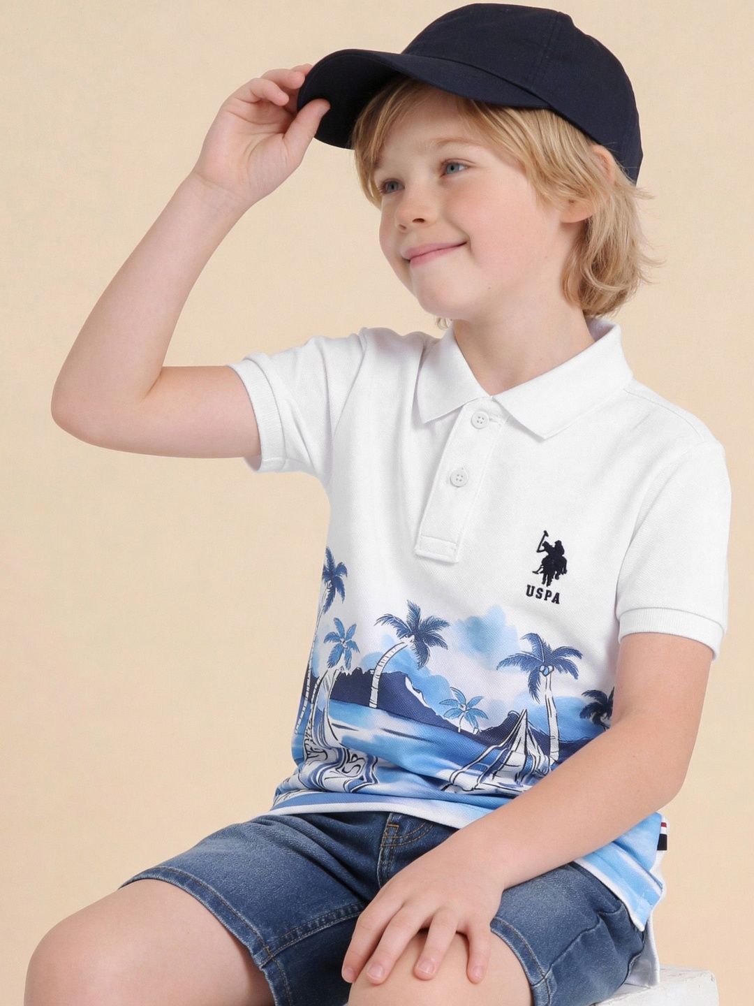 U.S. Polo Assn. Kids Boys Cotton Tshirts-picture-10