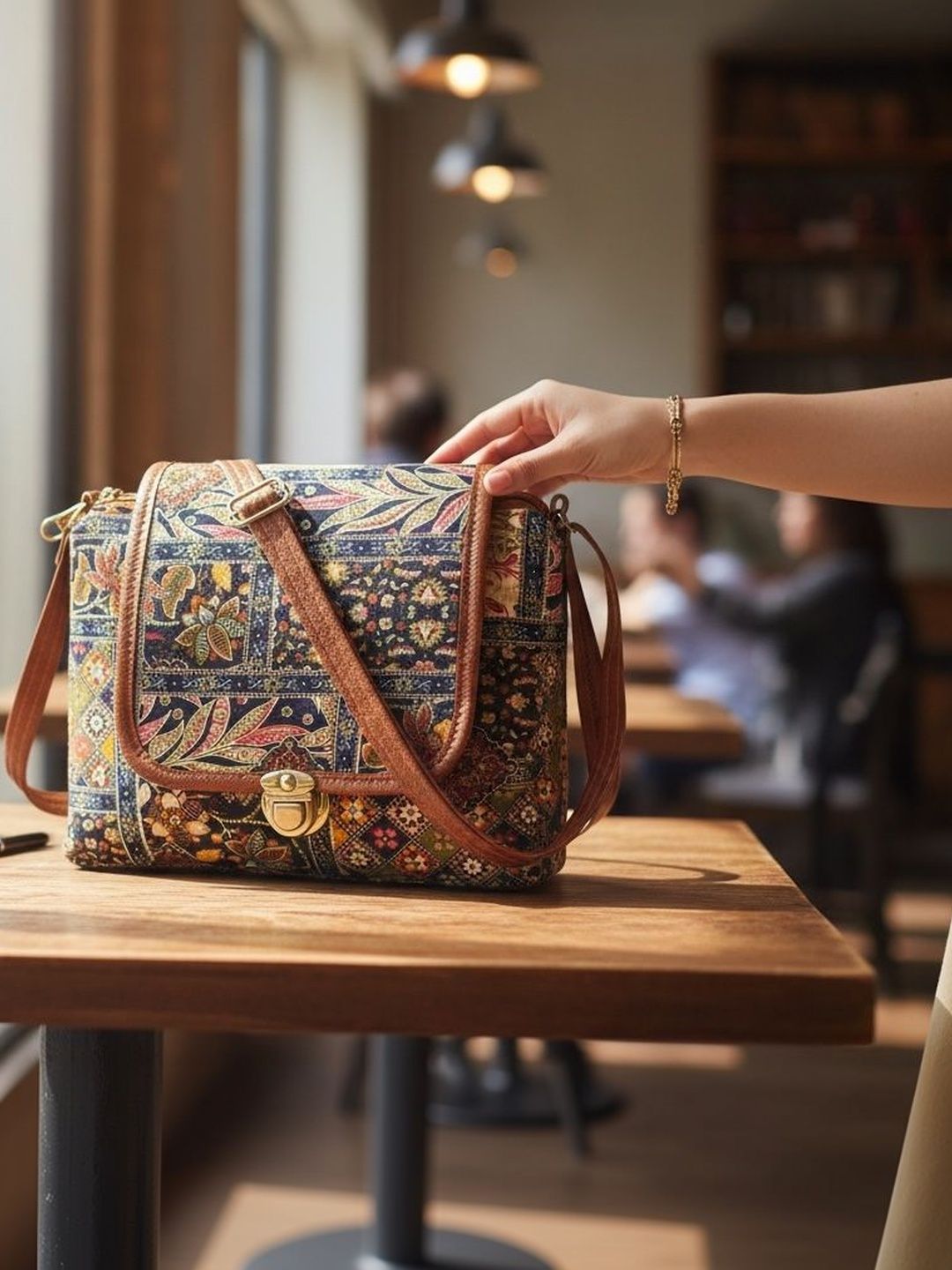 HERE&NOW Floral Sling Bag-picture-30