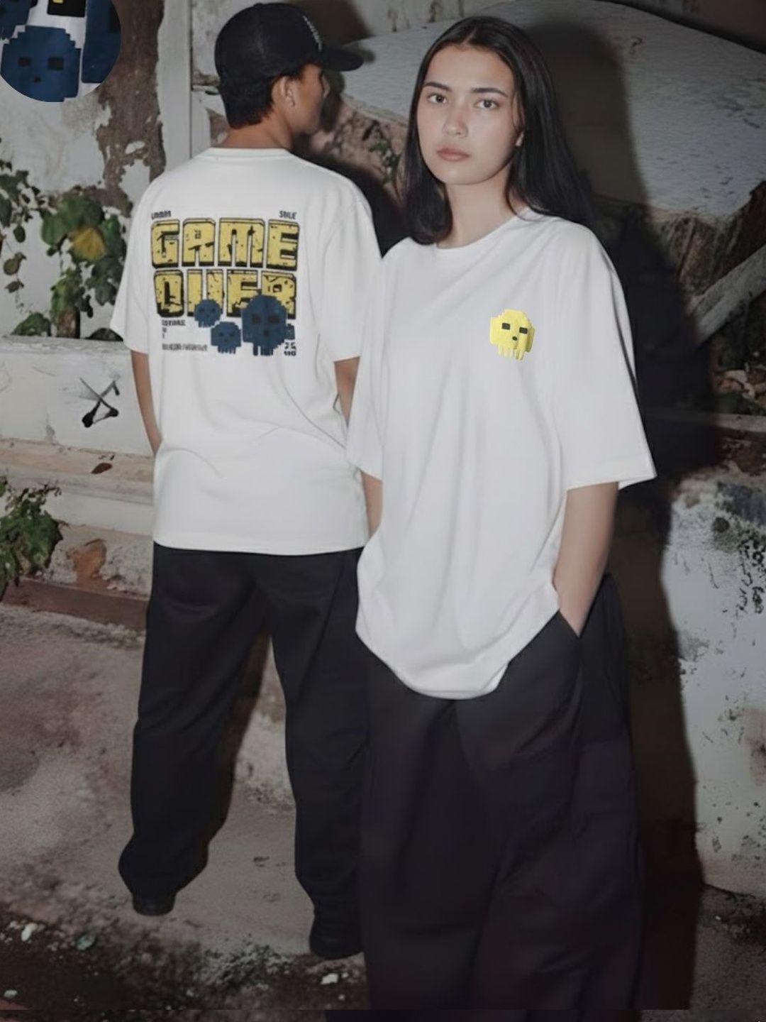 Rigo Unisex Typography Printed Drop-Shoulder Sleeves T-shirt-picture-24
