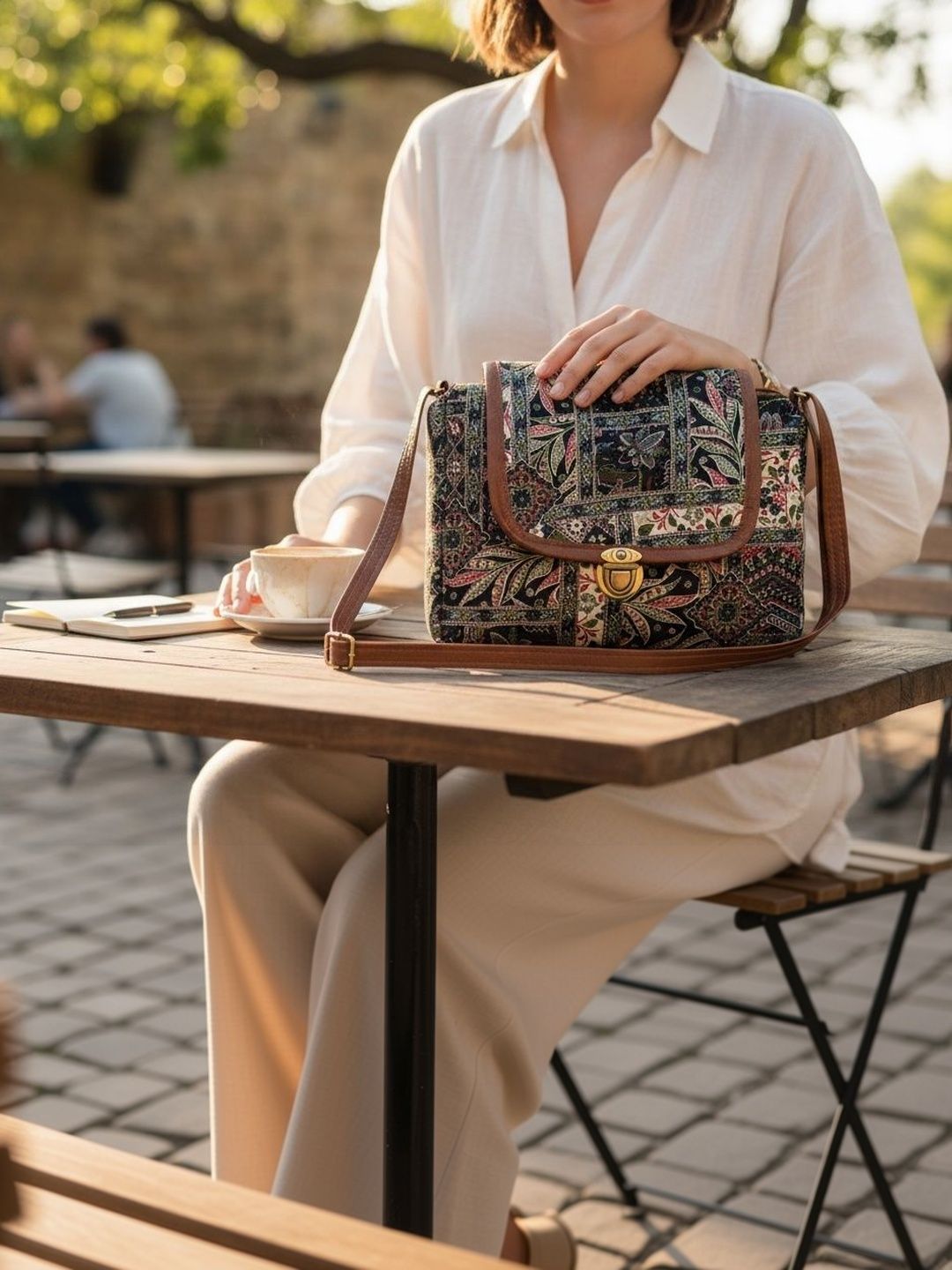 HERE&NOW Ethnic Motifs Printed Sling Bag-picture-49