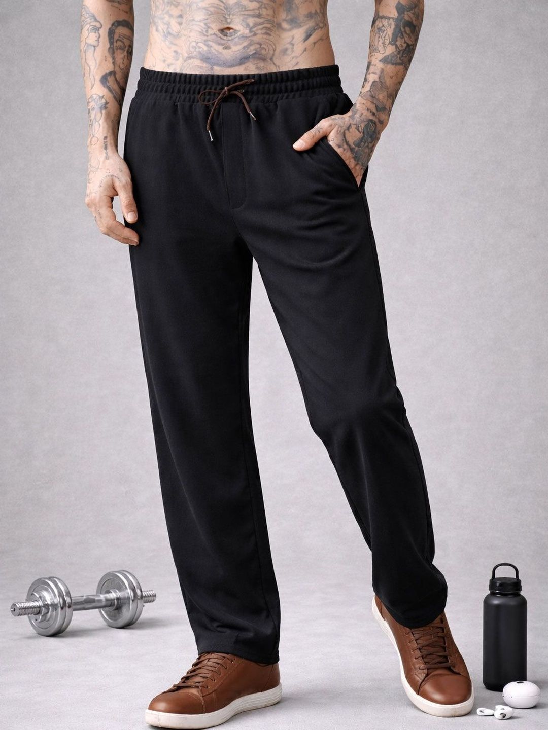 Urban Buccachi Men Straight Fit Rapid-Dry Training Track Pants-picture-31