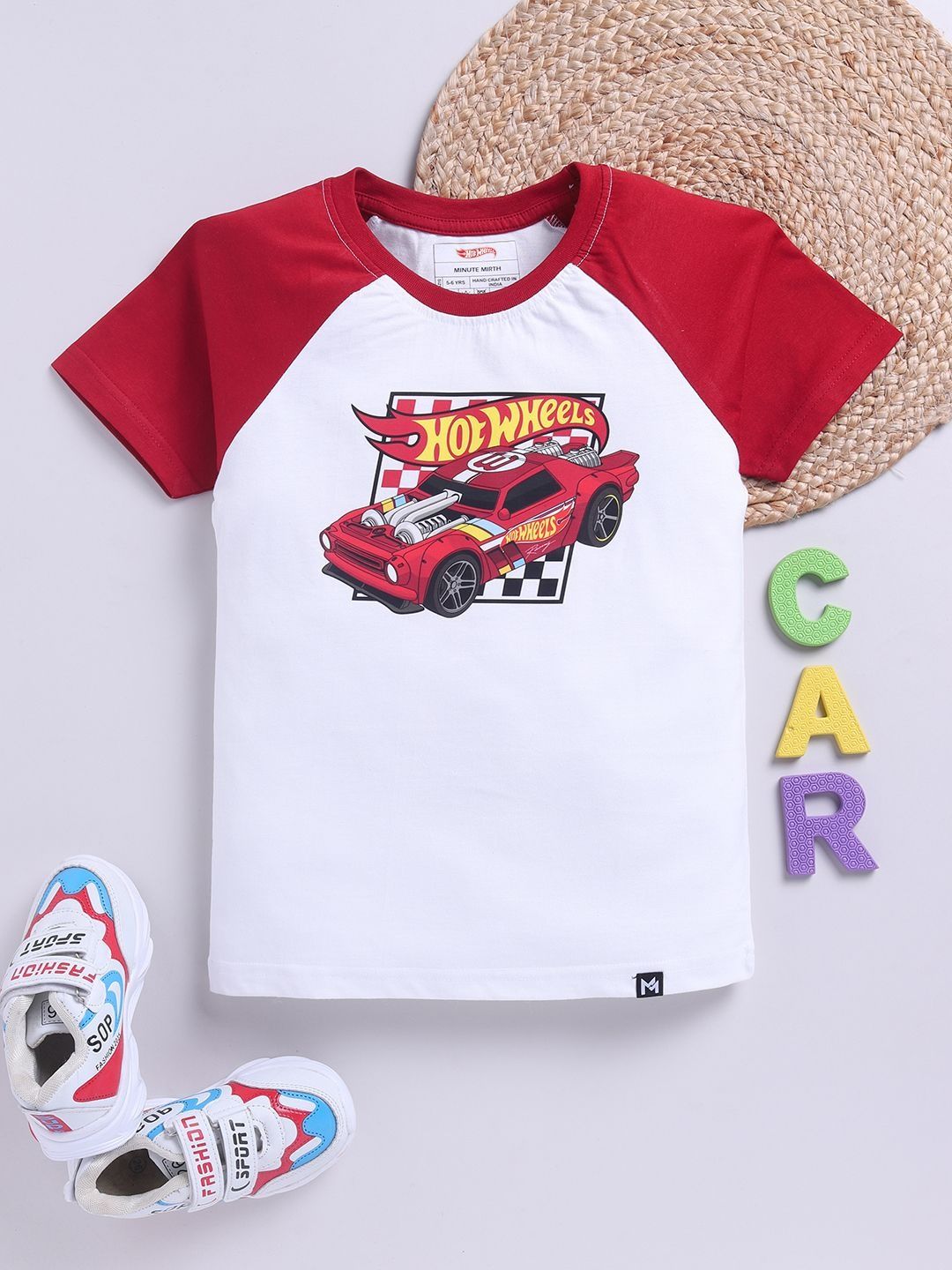 YK X Minute Mirth Boys Cotton Tshirts