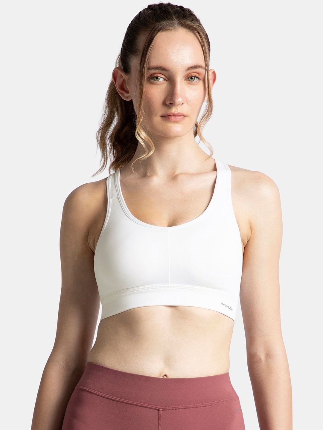 jockey Wirefree Padded Soft Touch Microfiber Full Coverage Sports Bra with Broad Underband-MI18-picture-15