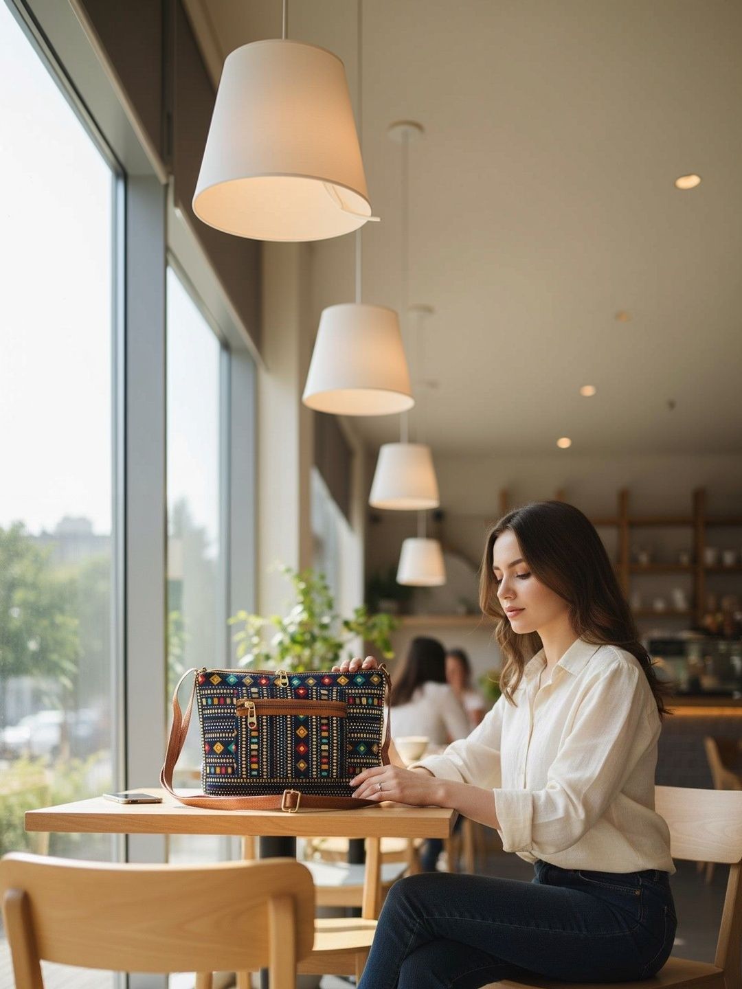 HERE&NOW Geometric Sling Bag-image-18