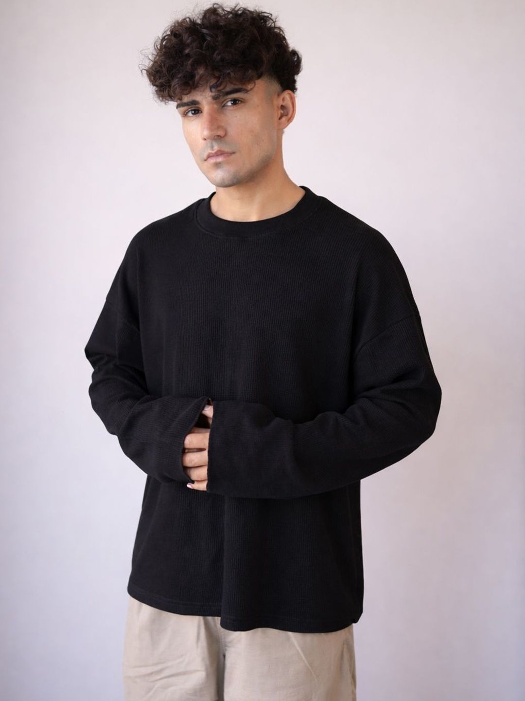 BDSQUARE Men Drop-Shoulder Sleeves T-shirt-picture-21