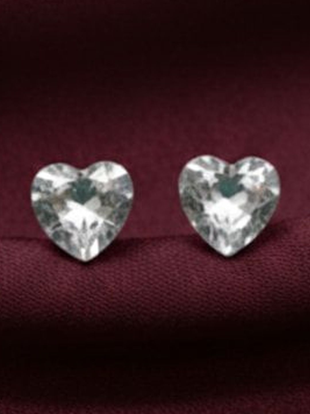 SZN Heart Shaped Studs Earrings-picture-44