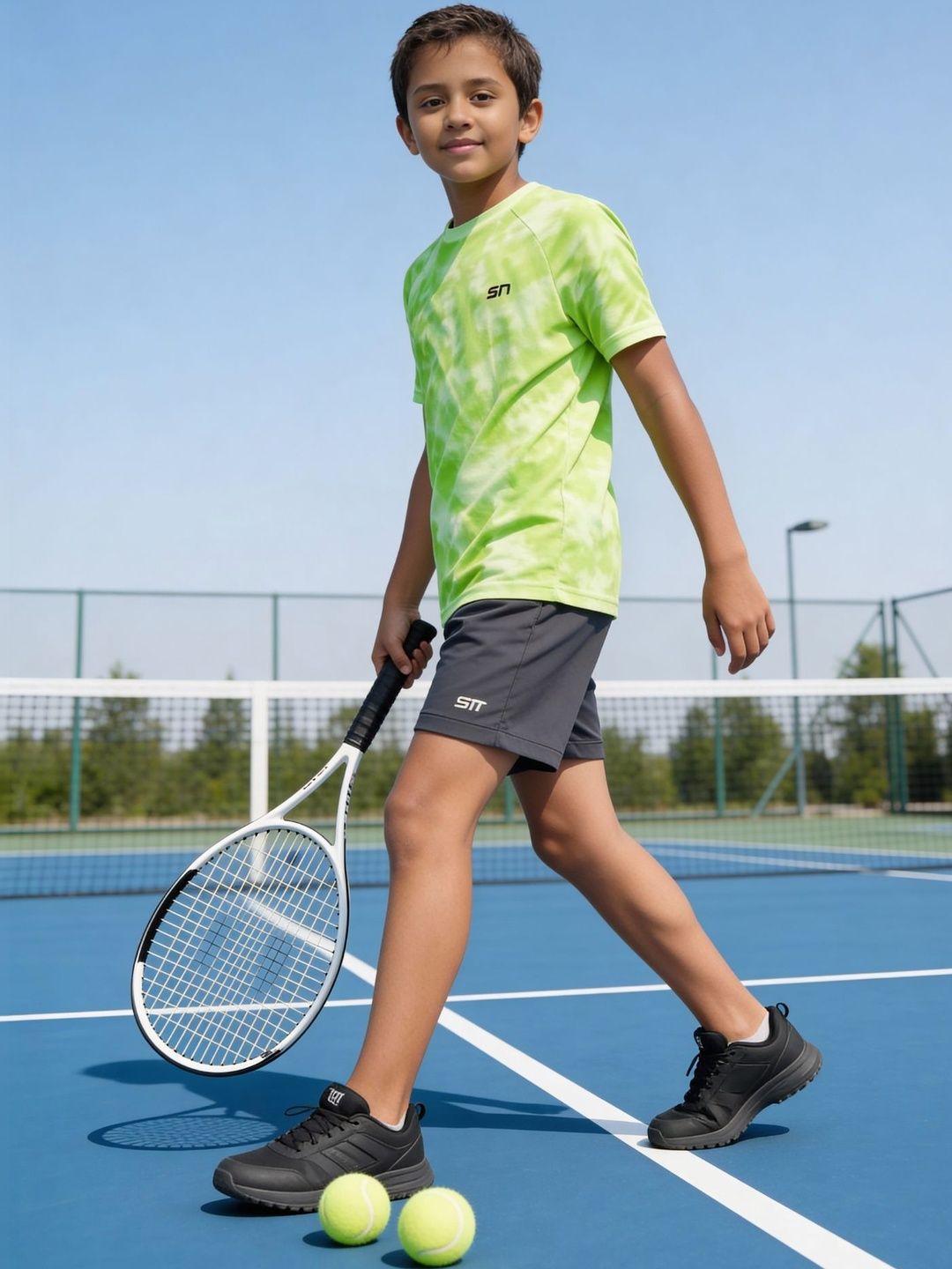 SPORTING NATION Unisex Kids Polyester Tshirts