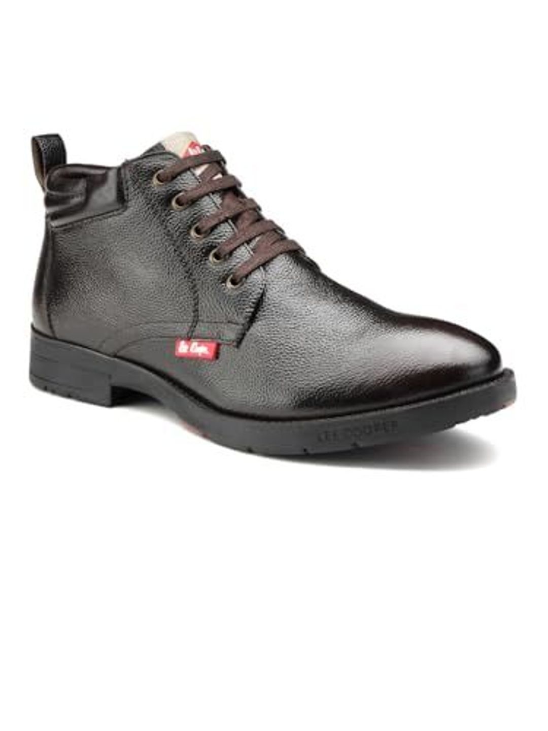 Lee Cooper Men Textured Suede Sneakers-image-19