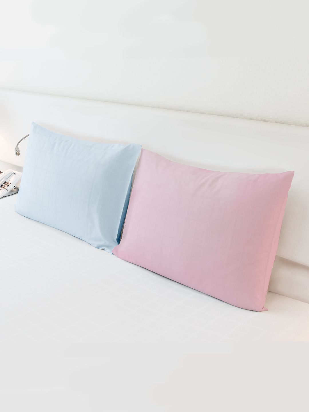 MAXNAP Sleep Support Blue Set of 2 Fibre Filled Polyester Core Pillow-image-11