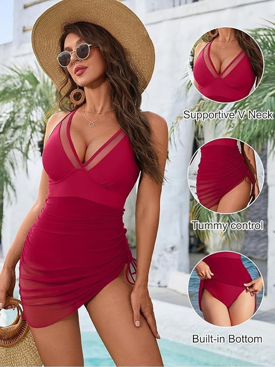 BAESD Shoulder Straps Sleeveless Bodysuit-image-18