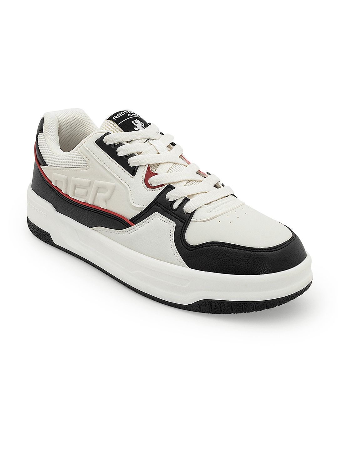Red Tape Men Colourblocked PU Sneakers