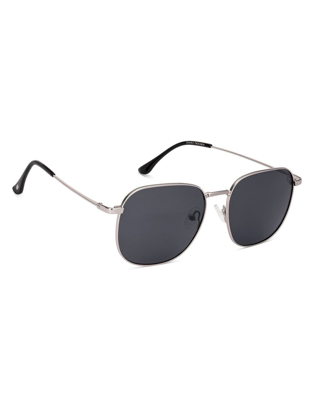 Vincent Chase Unisex Grey Lens & Silver-Toned Square Sunglasses with-picture-47