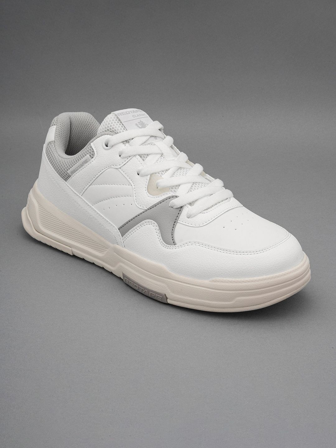 Red Tape Men Colourblocked PU Sneakers
