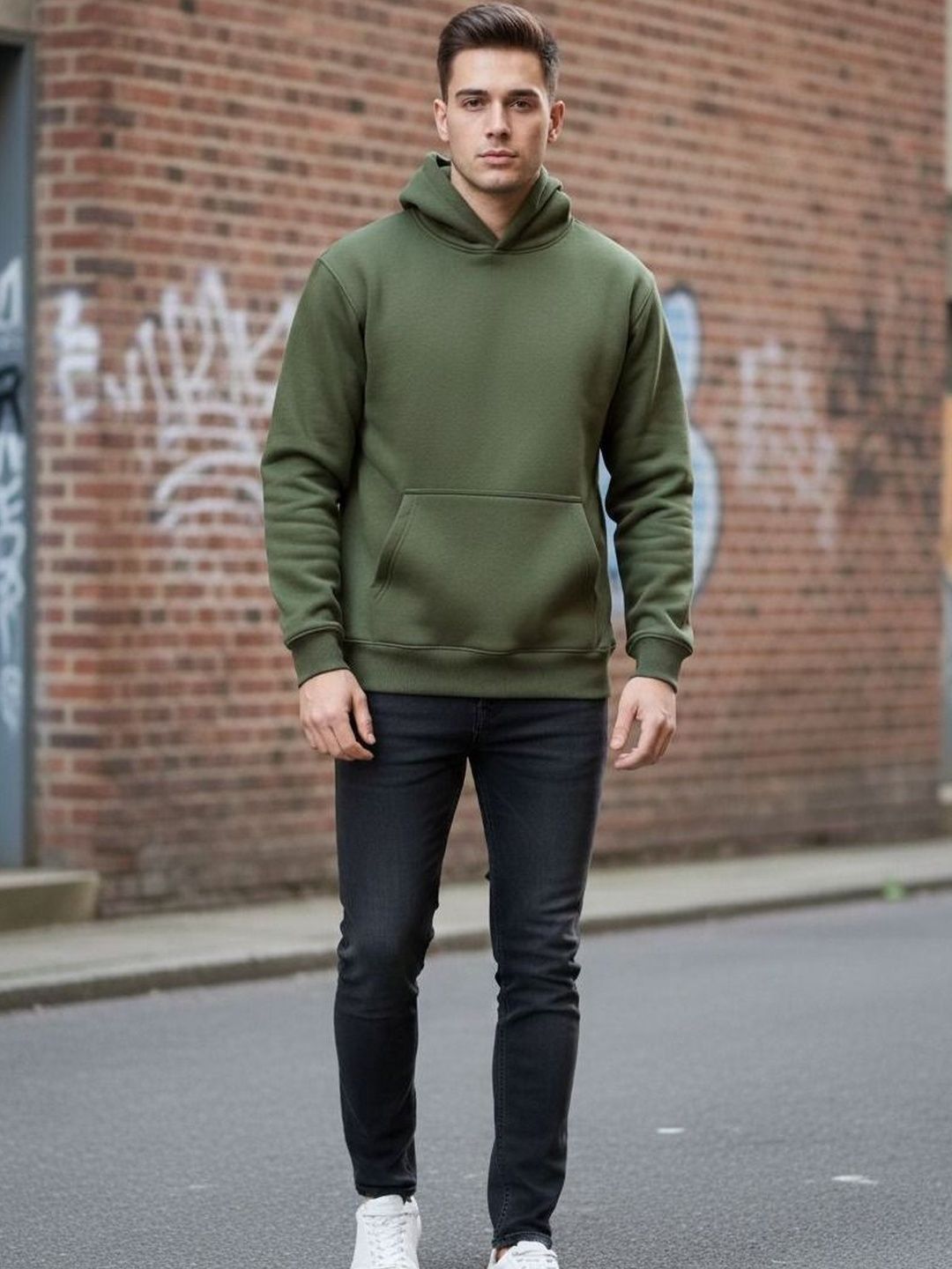Mast & Harbour Men Hooded Sweatshirt-picture-36
