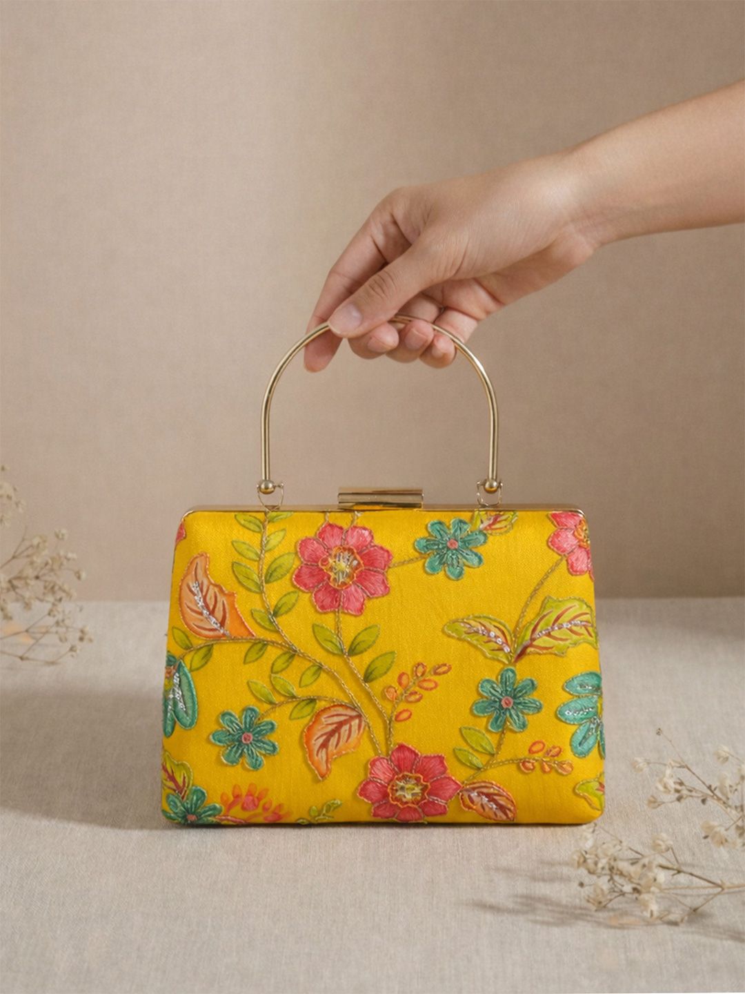 ARTKLIM Embroidered Purse Clutch-picture-36