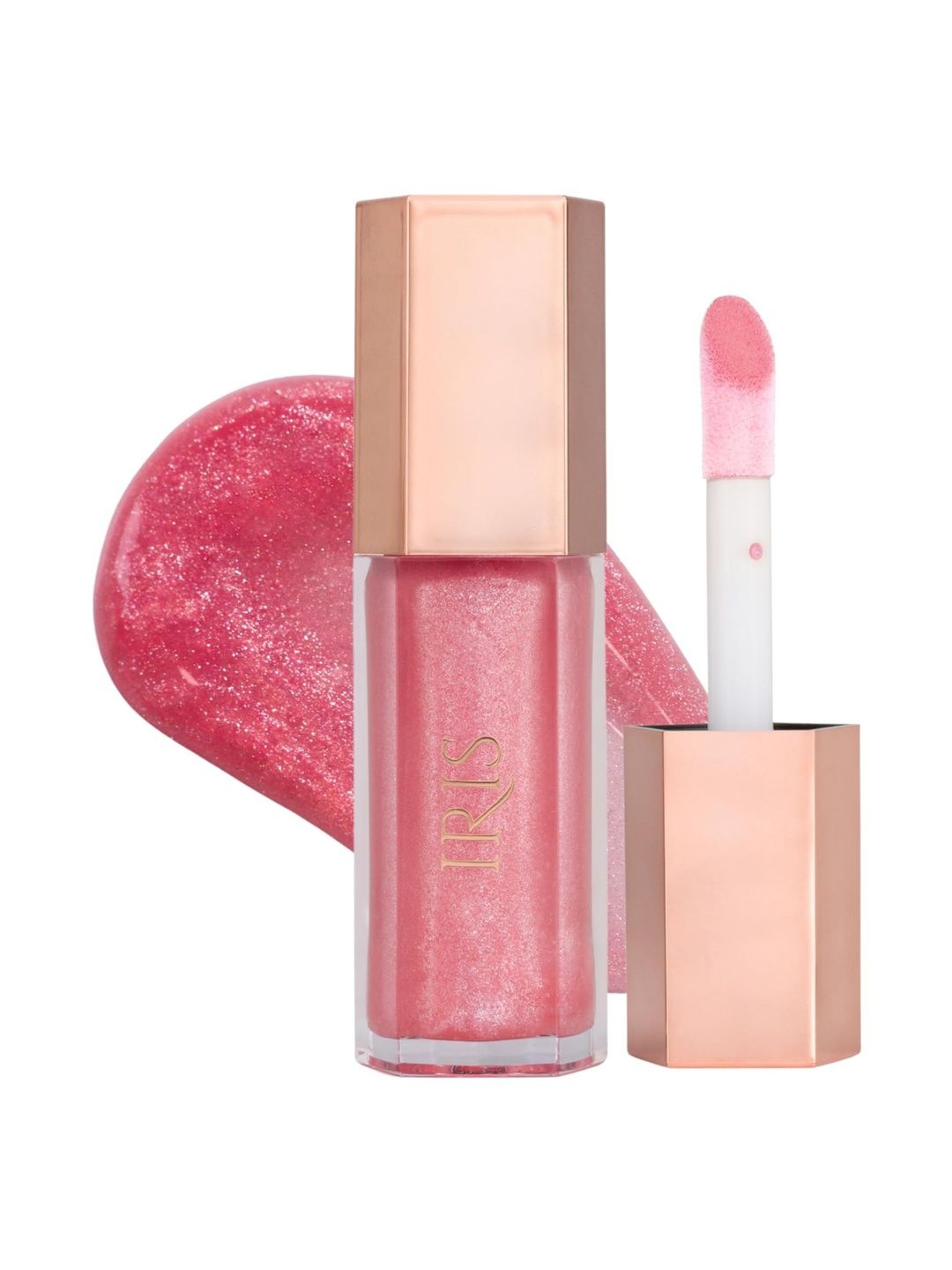 IRIS COSMETICS Glossy To Me Shimmer Long Lasting Lip Gloss - 10 ml - Almost Innocent-picture-27
