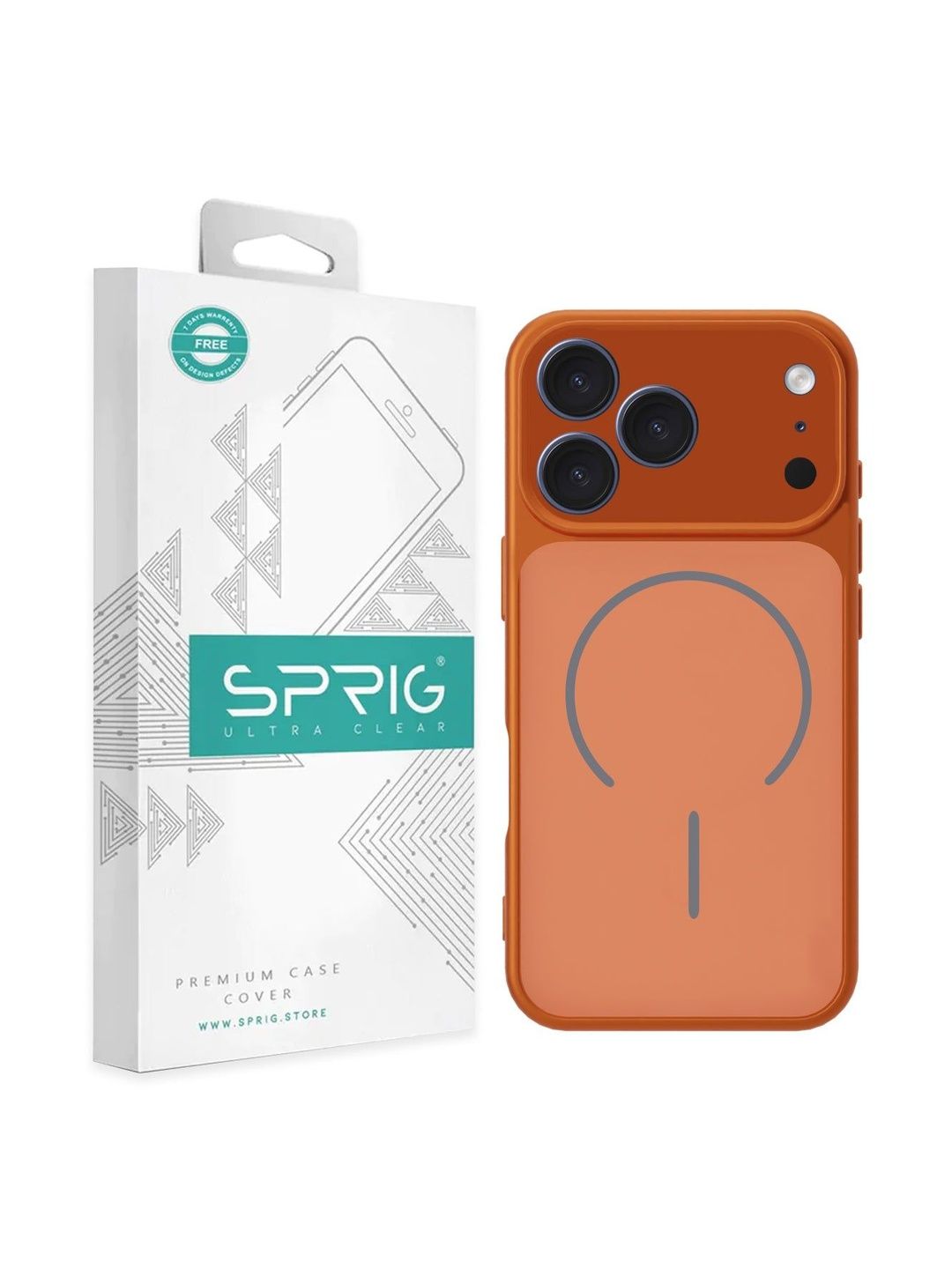 SPRIG Solid Printed iPhone 15 Pro Max Back Case Mobile Accessories-picture-52