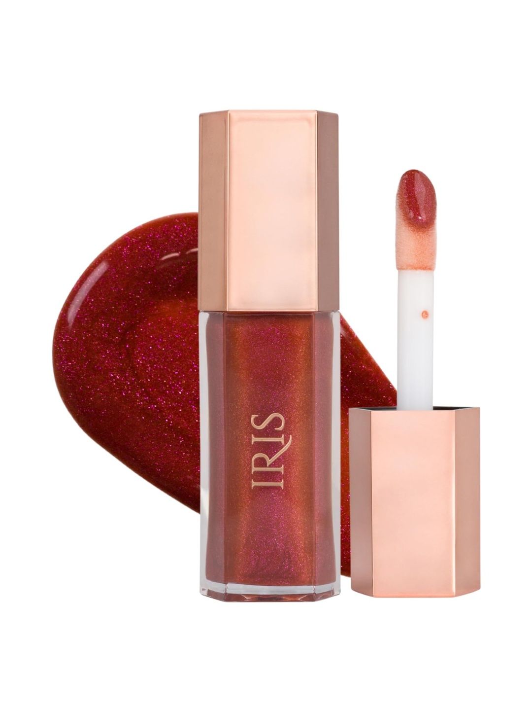 IRIS COSMETICS Glossy To Me Shimmer Long Lasting Lip Gloss - 10 ml - The Ex You Regret-picture-26