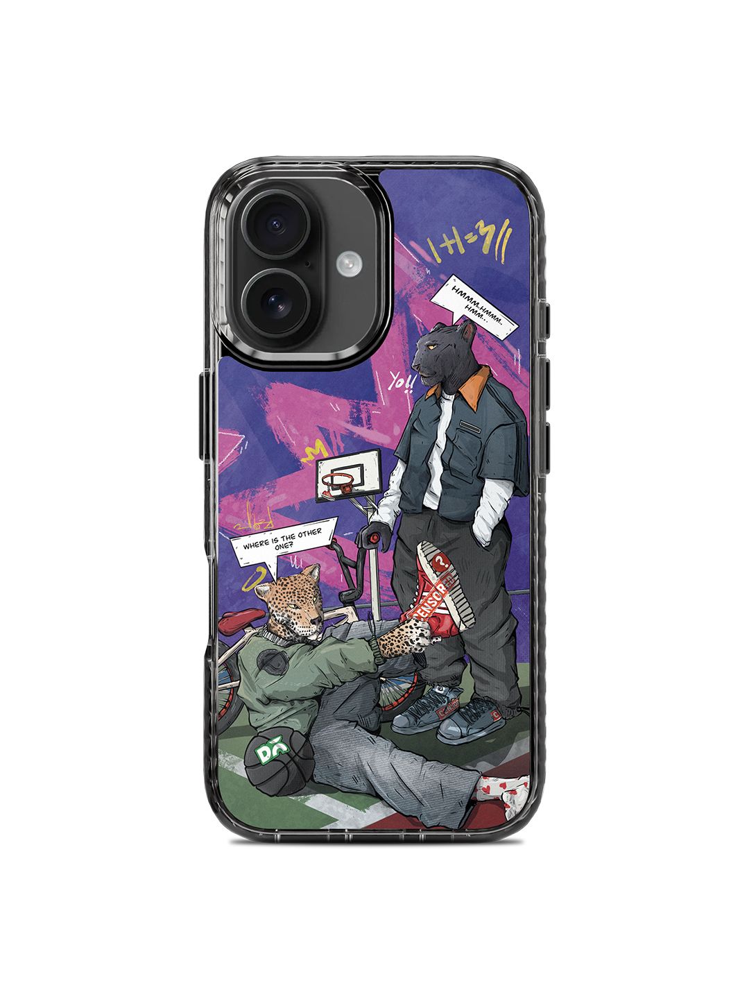 DailyObjects Quirky Printed iPhone 16 Back Case Mobile Accessories-image-43