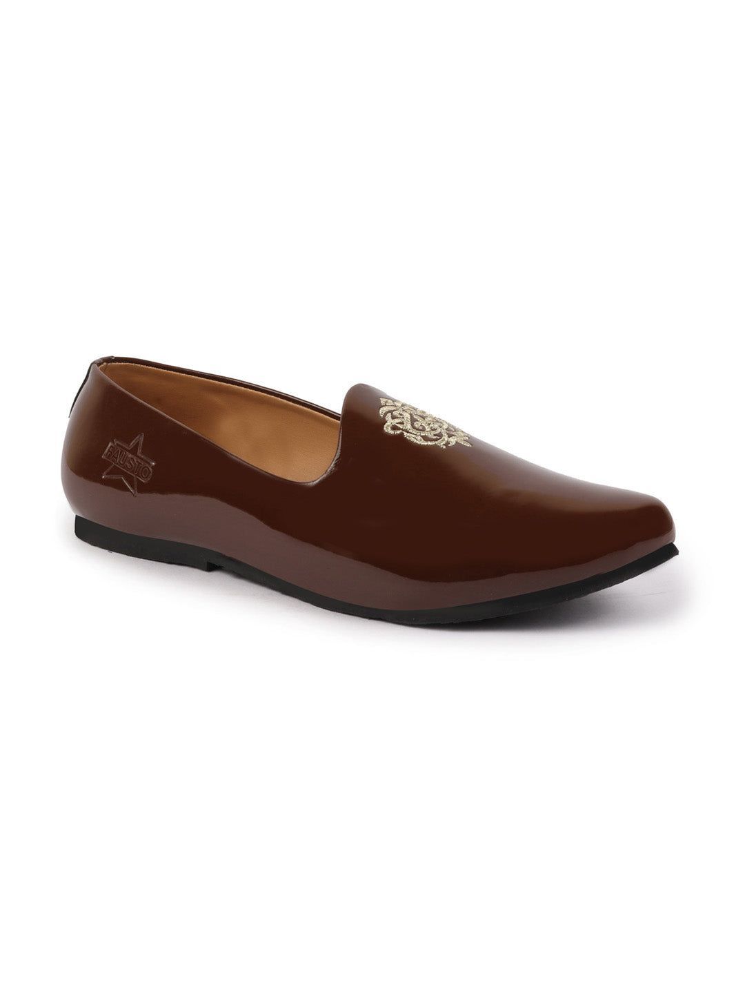 FAUSTO Men PU Loafers-picture-51